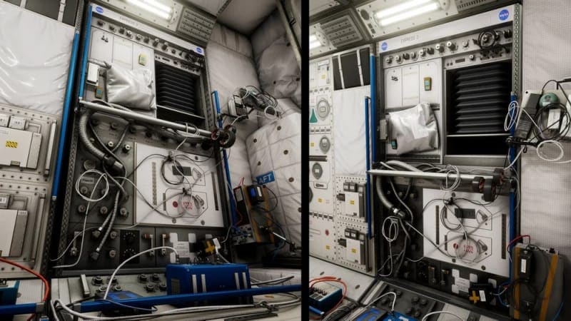A working space station. The kind of environment AI can generate that no location scout could ever find