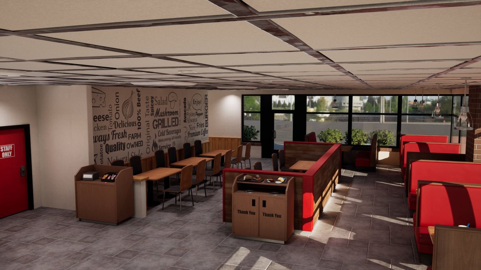 La Castle Studios Virtual Fast Food Set: image 9 from the L.A. & ABQ Castle Studios studio update