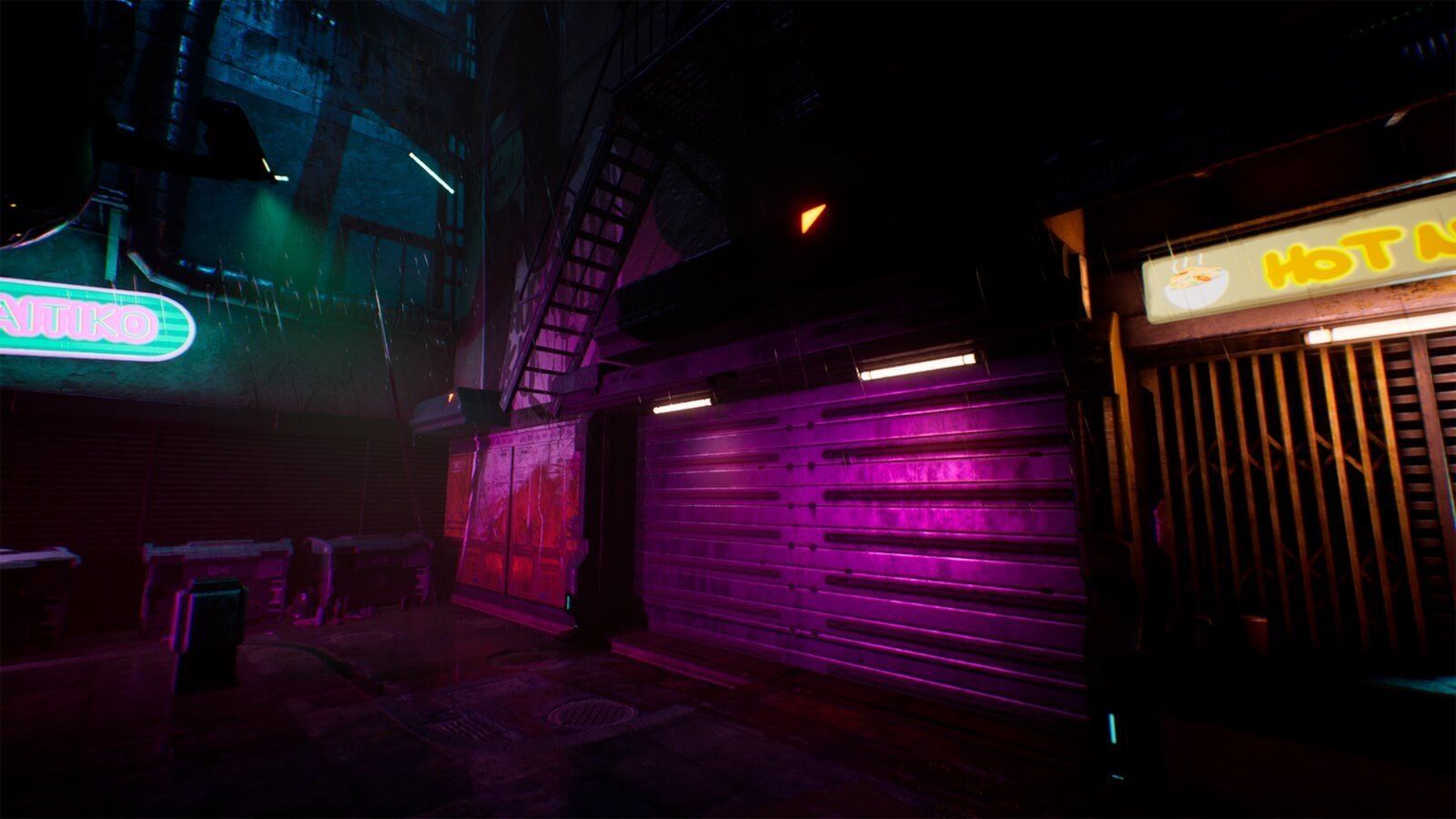 Title Into The Neon Glow A Glimpse Of The La Castle Studios City Alley Set: image 5 from the L.A. & ABQ Castle Studios studio update