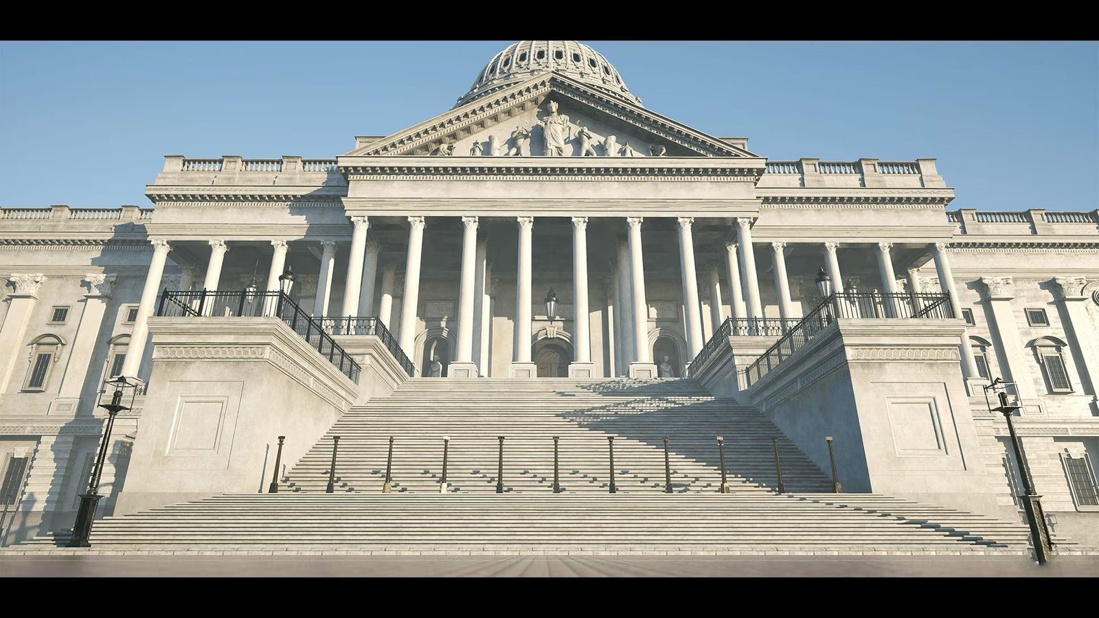 Us Capitol Set: image 2 from the L.A. & ABQ Castle Studios studio update
