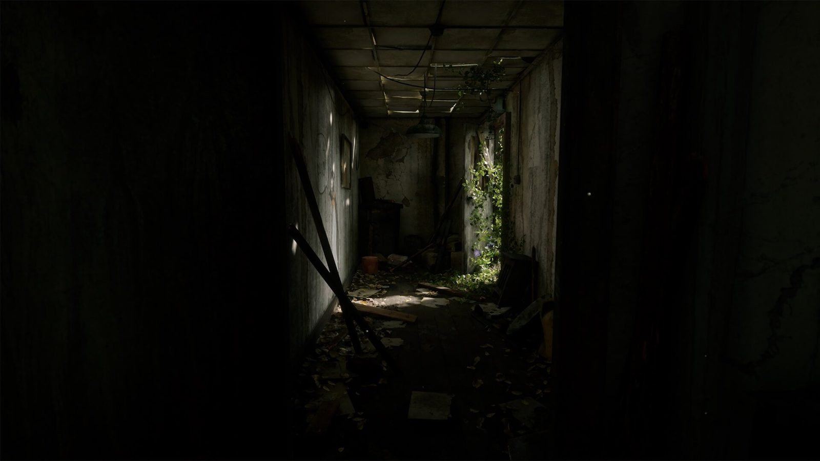 Abandoned Apartment virtual production standing set — angle 10 on the L.A. & ABQ Castle Studios stage