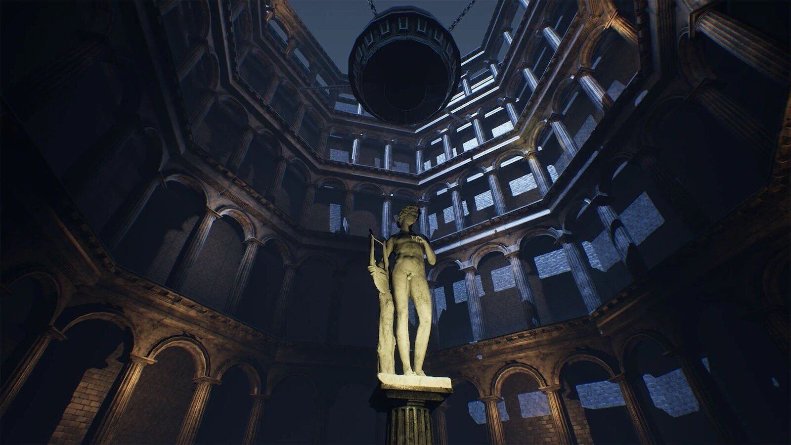 Ancient Rome virtual production standing set — angle 14 on the L.A. & ABQ Castle Studios stage