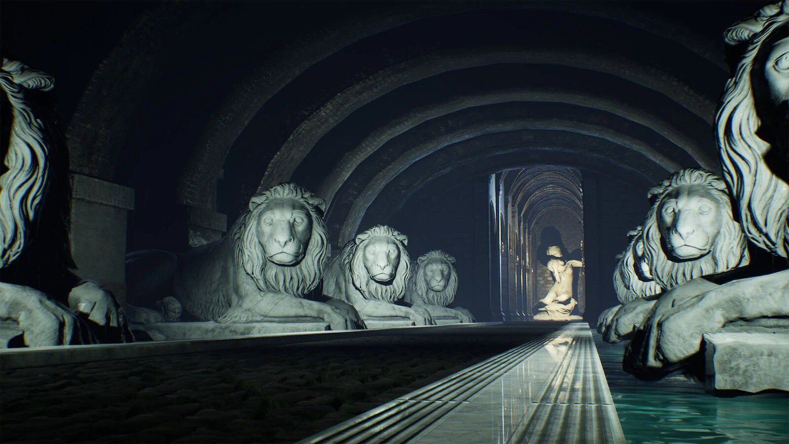 Ancient Rome virtual production standing set — angle 20 on the L.A. & ABQ Castle Studios stage