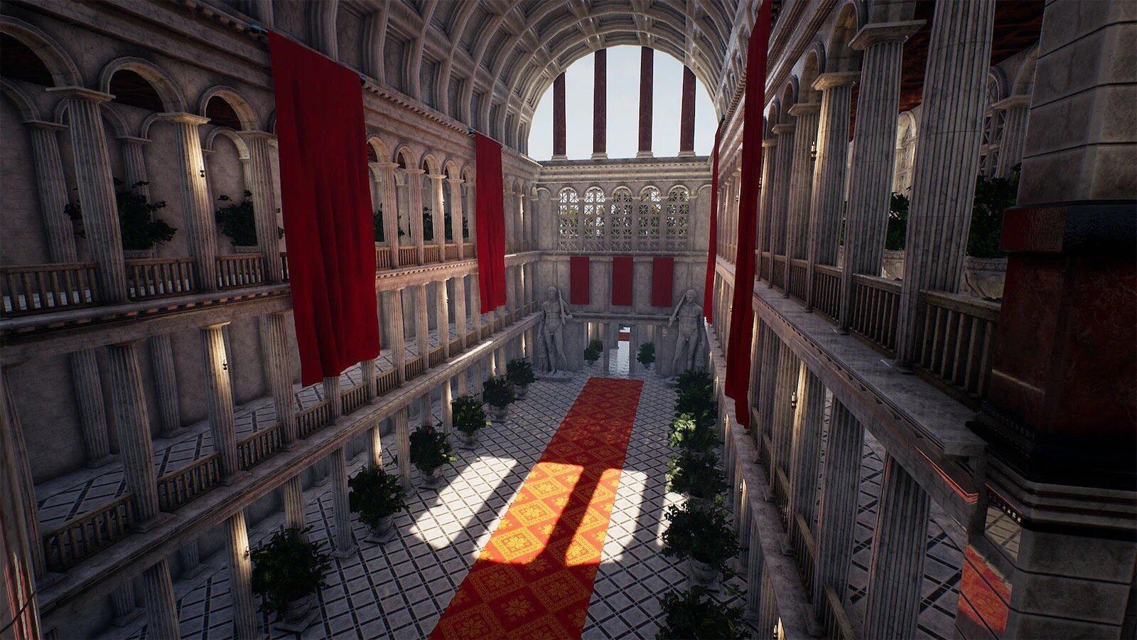 Ancient Rome virtual production standing set — angle 26 on the L.A. & ABQ Castle Studios stage