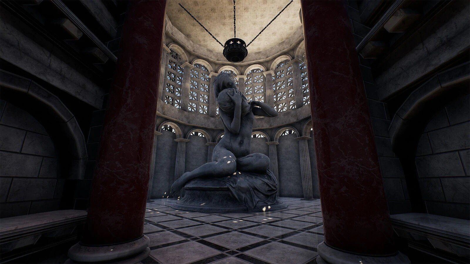 Ancient Rome virtual production standing set — angle 27 on the L.A. & ABQ Castle Studios stage