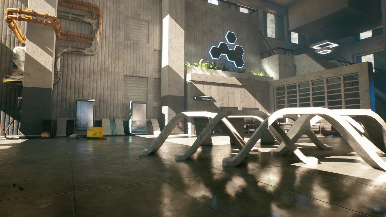 Architect Office virtual production standing set — angle 5 on the L.A. & ABQ Castle Studios stage