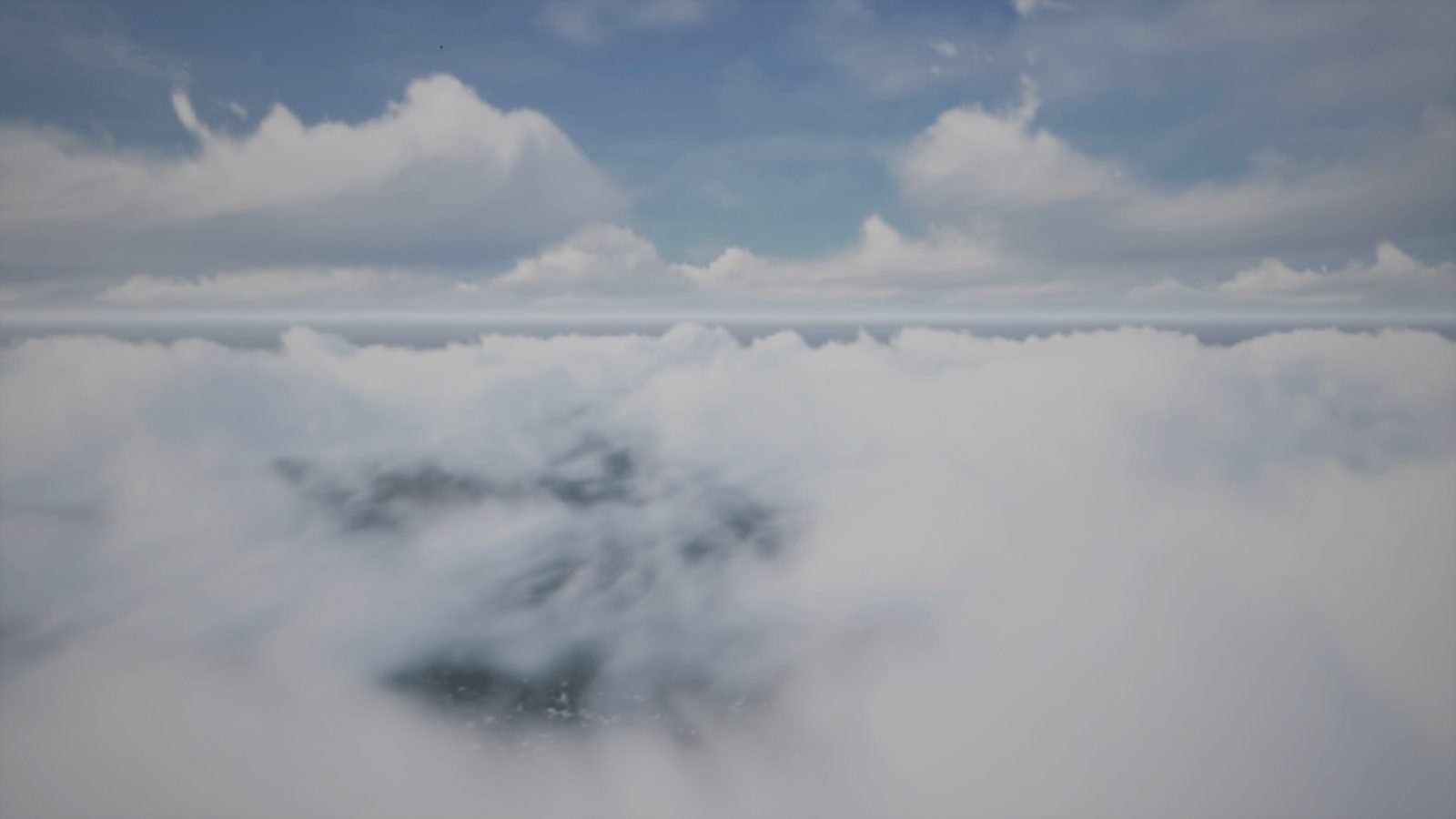 Clouds virtual production standing set — angle 2 on the L.A. & ABQ Castle Studios stage