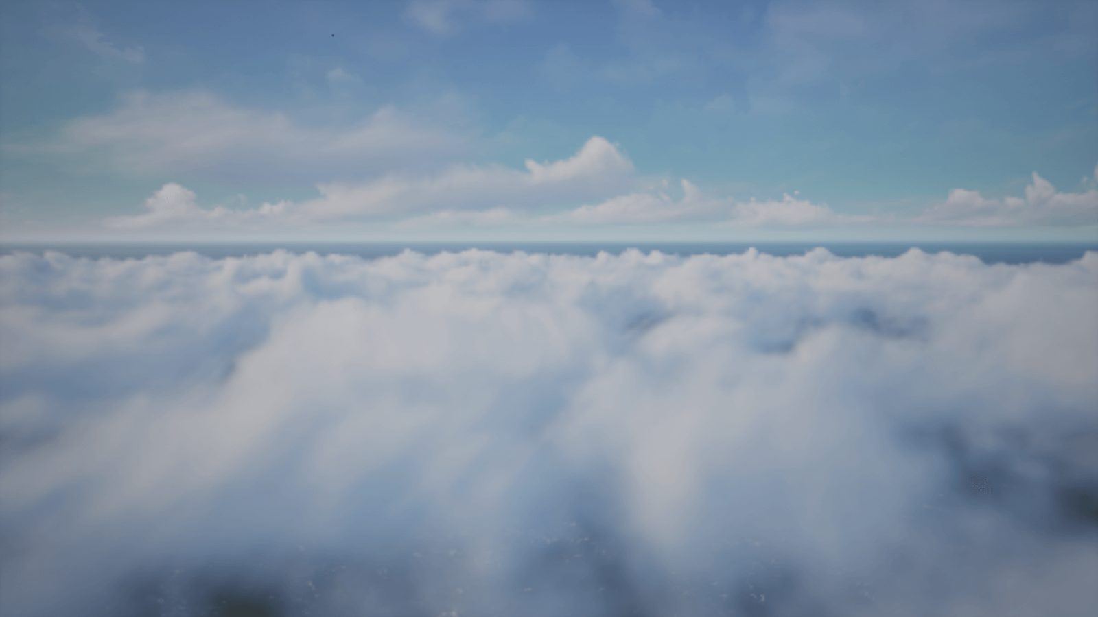 Clouds virtual production standing set — angle 4 on the L.A. & ABQ Castle Studios stage