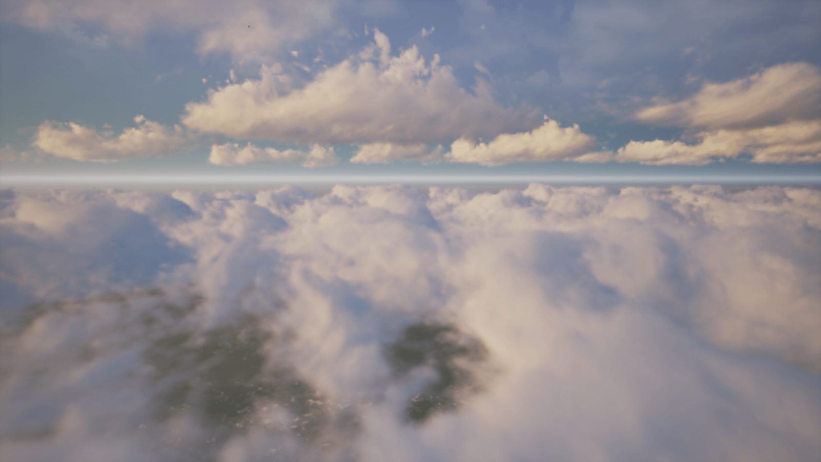 Clouds virtual production standing set — angle 5 on the L.A. & ABQ Castle Studios stage