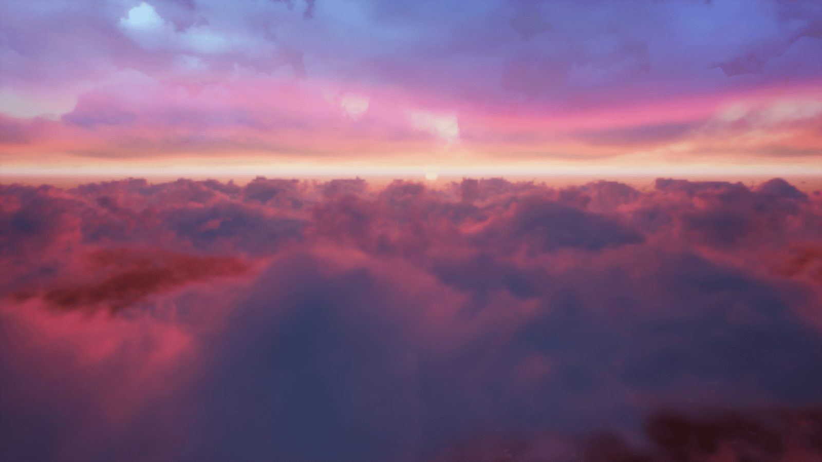 Clouds virtual production standing set — angle 6 on the L.A. & ABQ Castle Studios stage