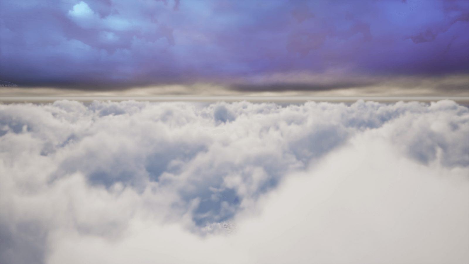 Clouds virtual production standing set — angle 10 on the L.A. & ABQ Castle Studios stage