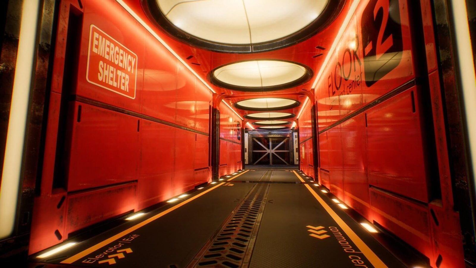 Command Center virtual production standing set — angle 15 on the L.A. & ABQ Castle Studios stage