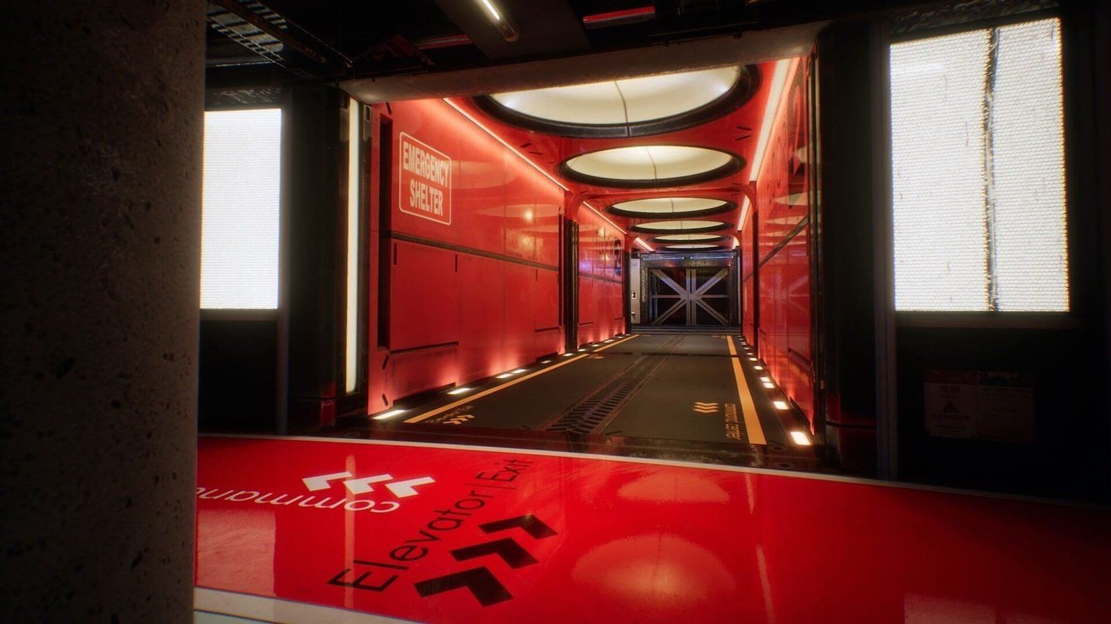 Command Center virtual production standing set — angle 16 on the L.A. & ABQ Castle Studios stage