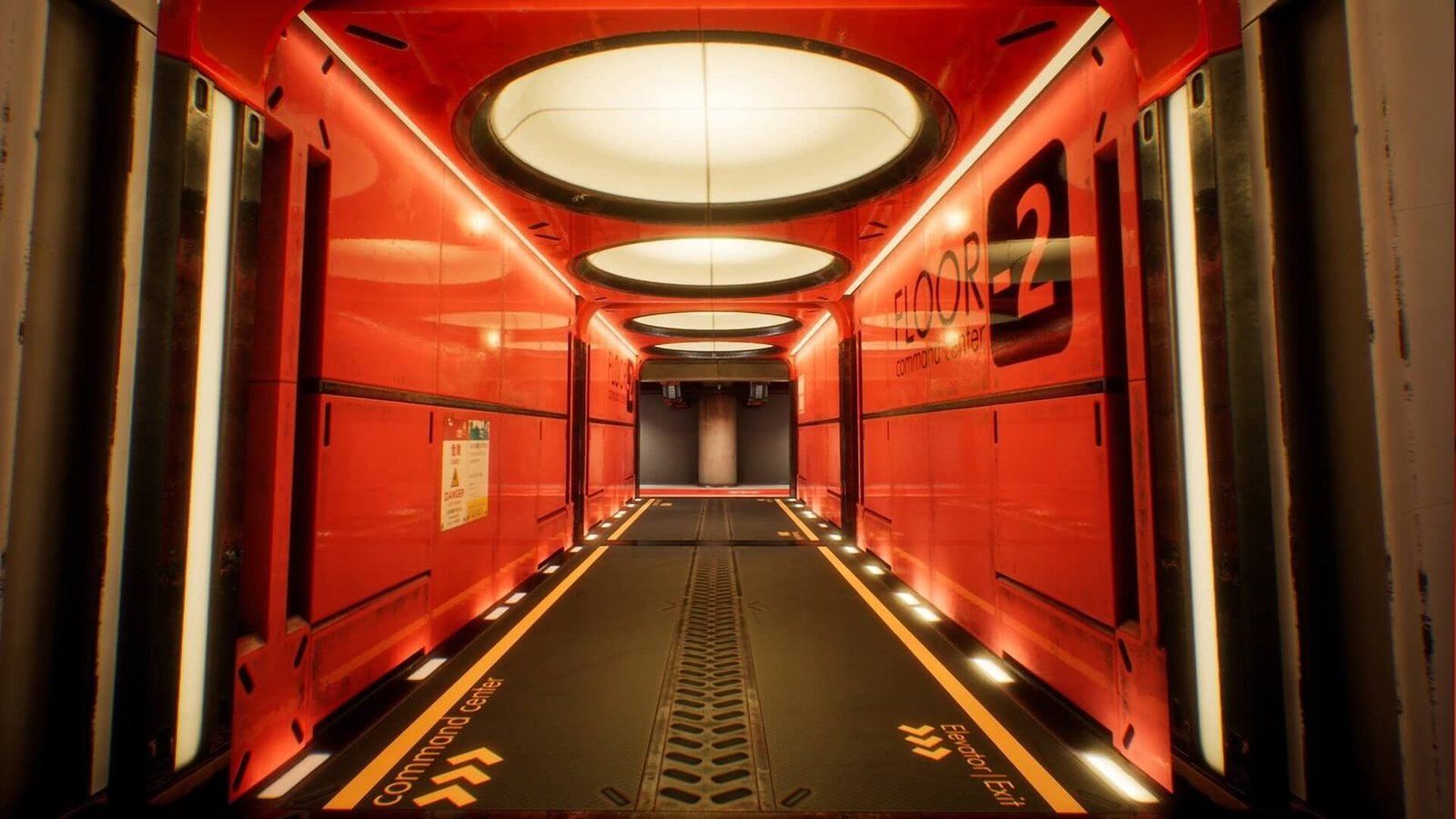 Command Center virtual production standing set — angle 17 on the L.A. & ABQ Castle Studios stage