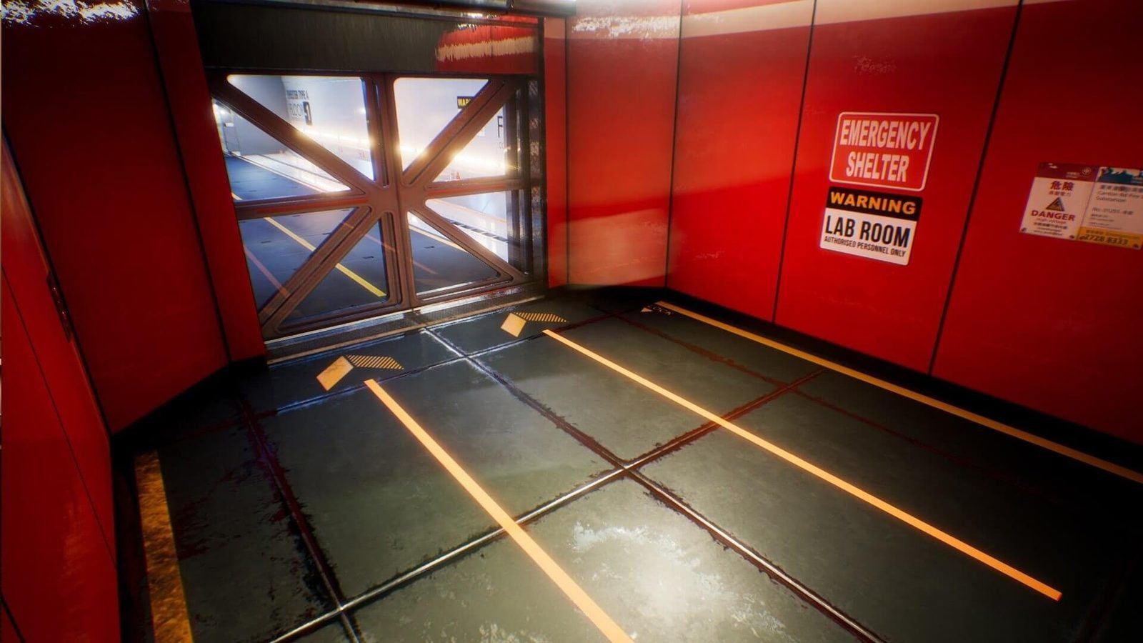 Command Center virtual production standing set — angle 23 on the L.A. & ABQ Castle Studios stage