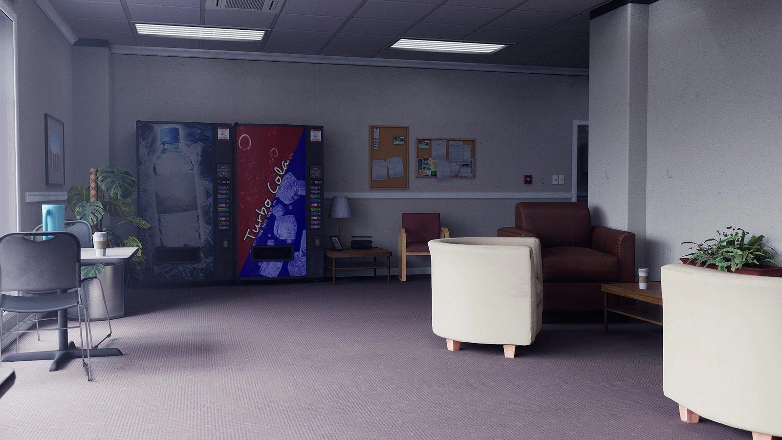Cubicle Office virtual production standing set — angle 4 on the L.A. & ABQ Castle Studios stage