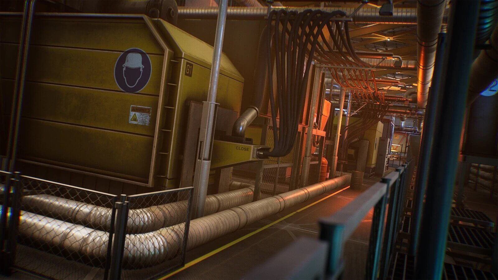 Factory virtual production standing set — angle 15 on the L.A. & ABQ Castle Studios stage