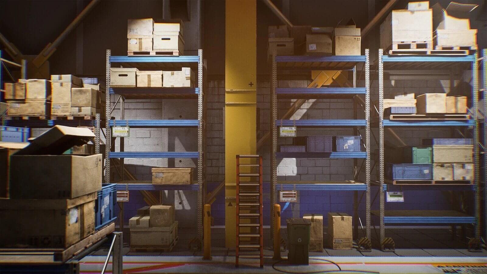 Factory virtual production standing set — angle 9 on the L.A. & ABQ Castle Studios stage
