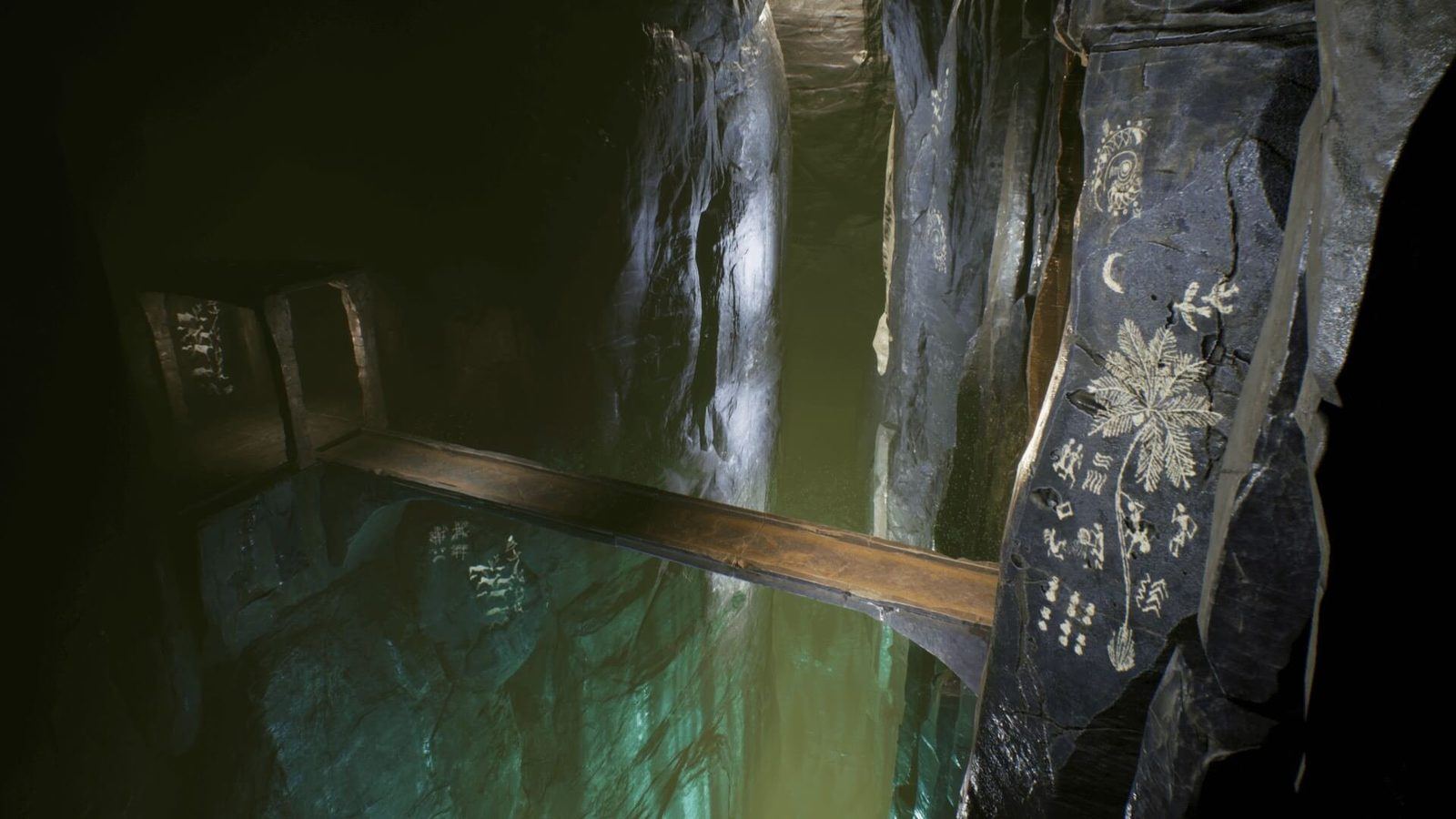 Fantasy Cave virtual production standing set — angle 5 on the L.A. & ABQ Castle Studios stage