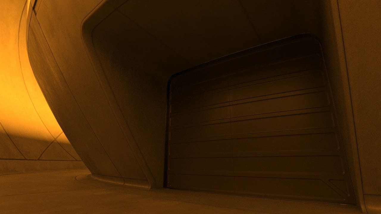 Futuristic Dome Chamber — ready-to-shoot virtual production set on the L.A. & ABQ Castle Studios stage