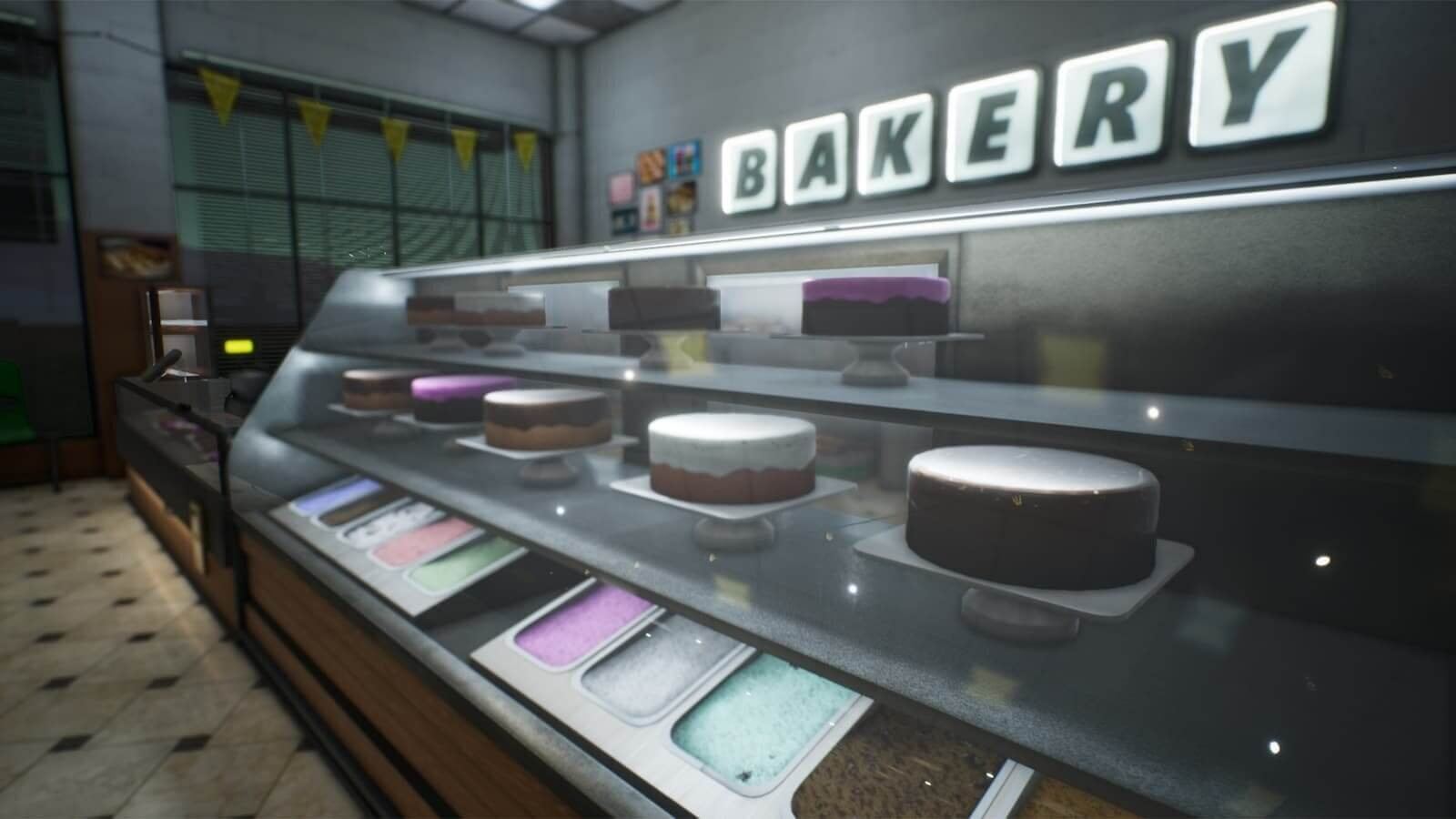 Grocery Store virtual production standing set — angle 18 on the L.A. & ABQ Castle Studios stage