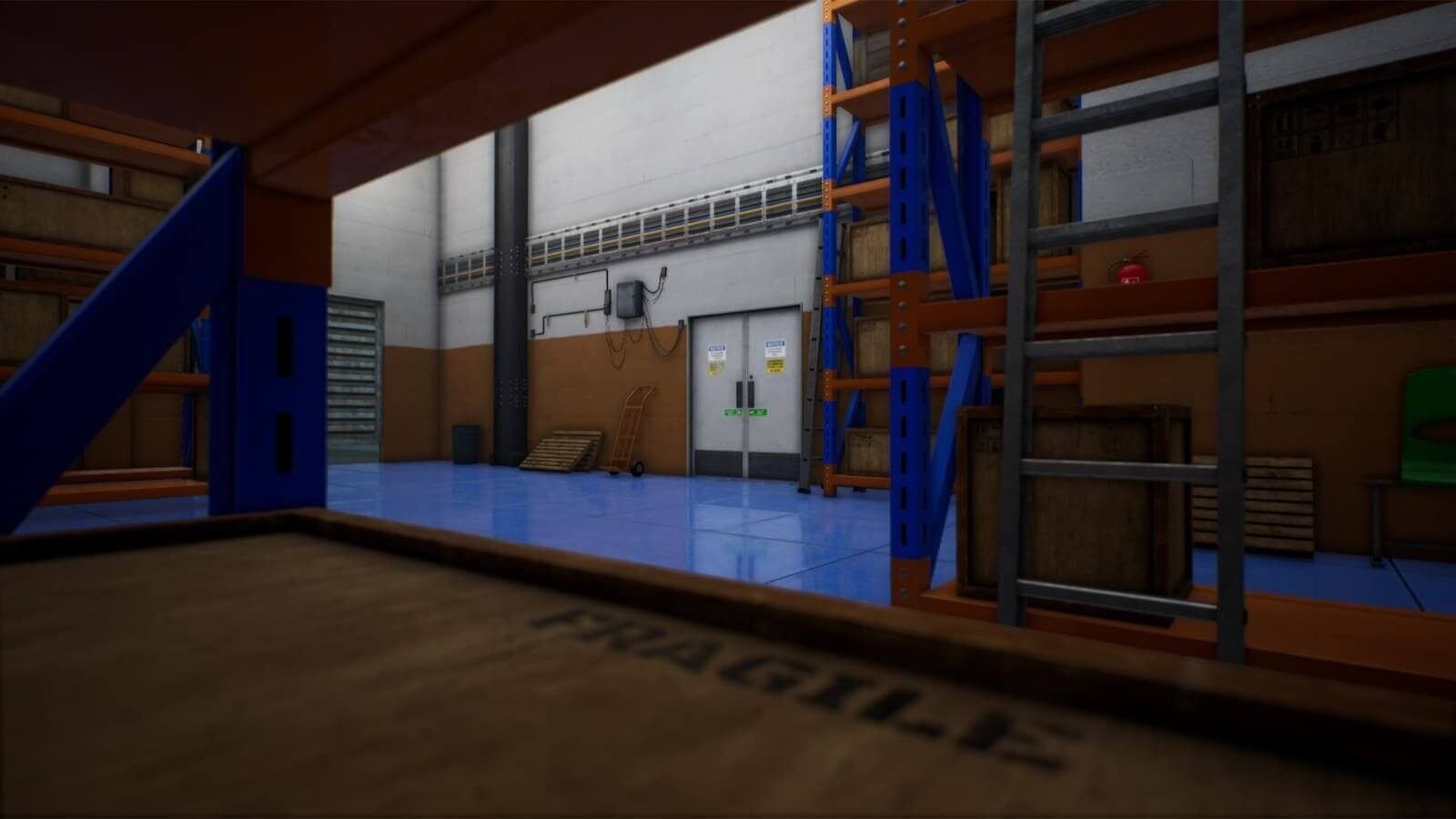 Grocery Store virtual production standing set — angle 7 on the L.A. & ABQ Castle Studios stage