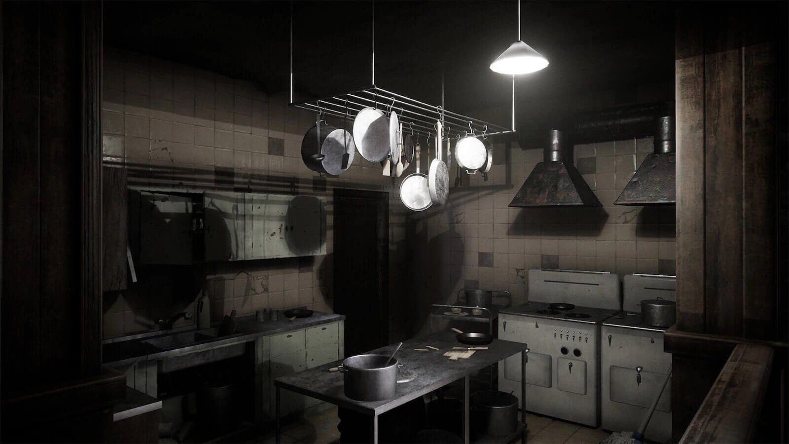 Haunted Mansion virtual production standing set — angle 23 on the L.A. & ABQ Castle Studios stage