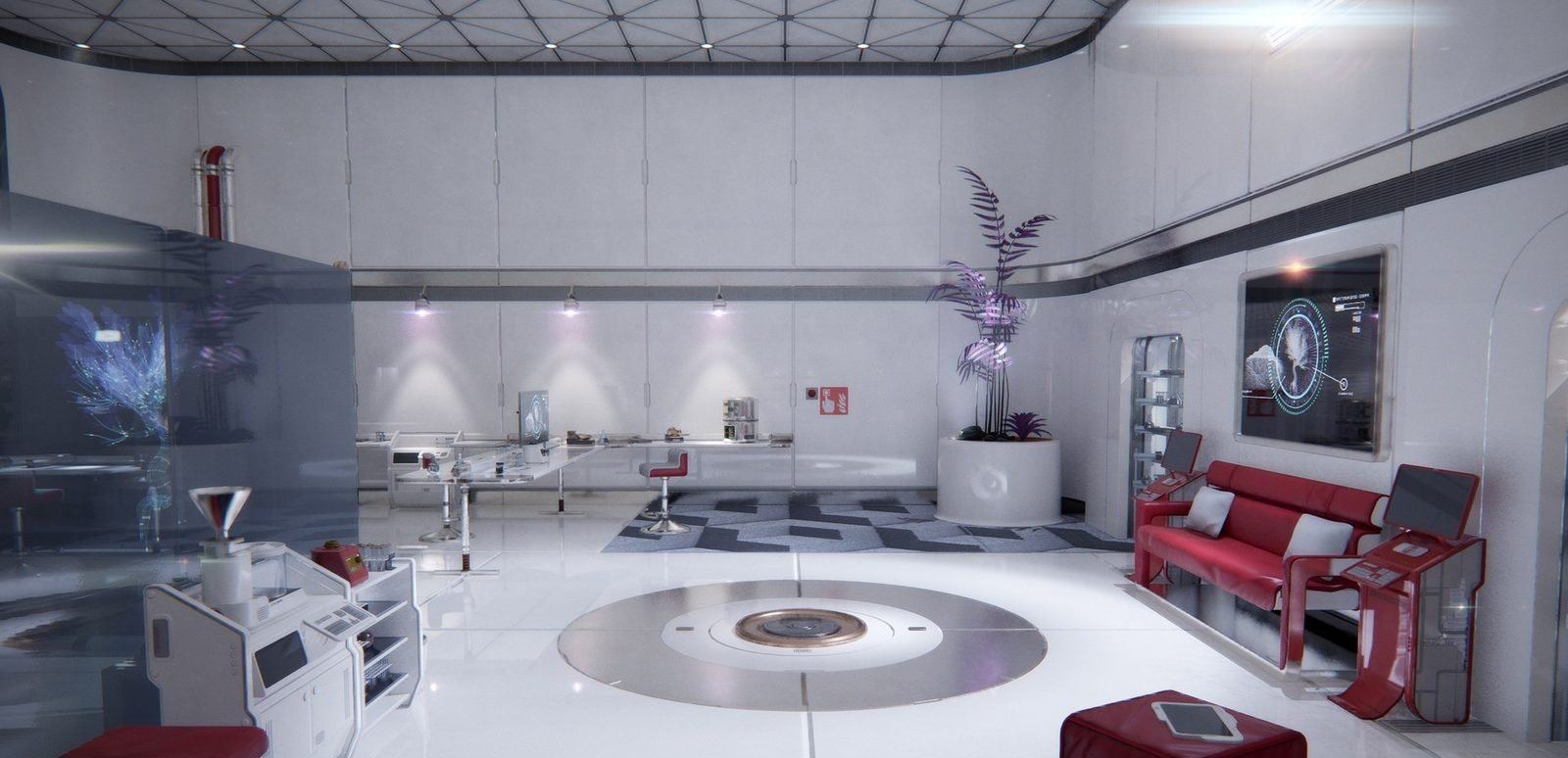 Horizon Prime Outpost virtual production standing set — angle 11 on the L.A. & ABQ Castle Studios stage