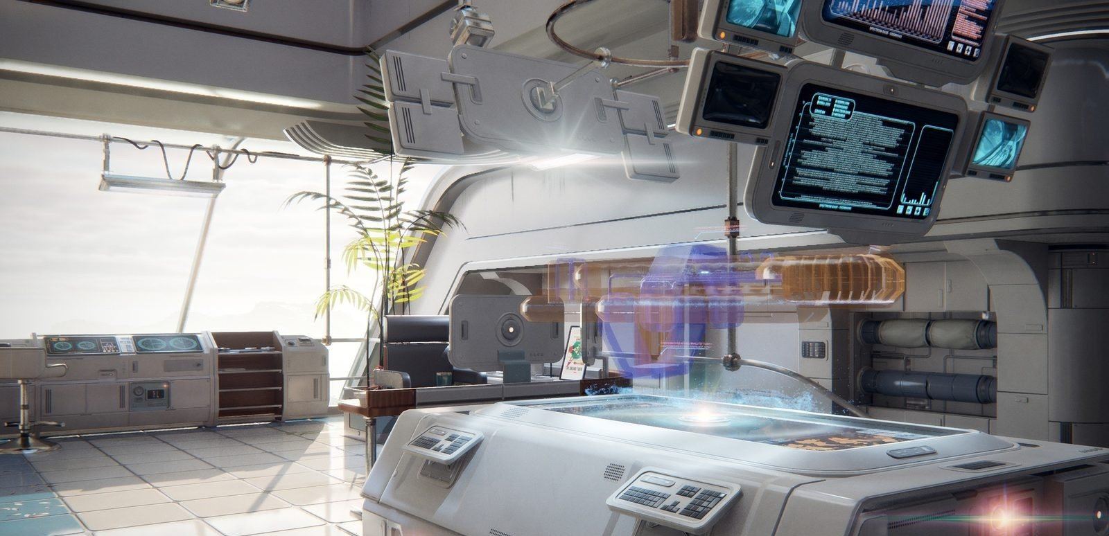 Horizon Prime Outpost virtual production standing set — angle 16 on the L.A. & ABQ Castle Studios stage