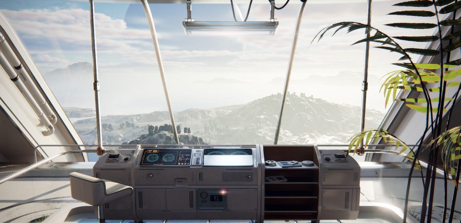 Horizon Prime Outpost virtual production standing set — angle 18 on the L.A. & ABQ Castle Studios stage