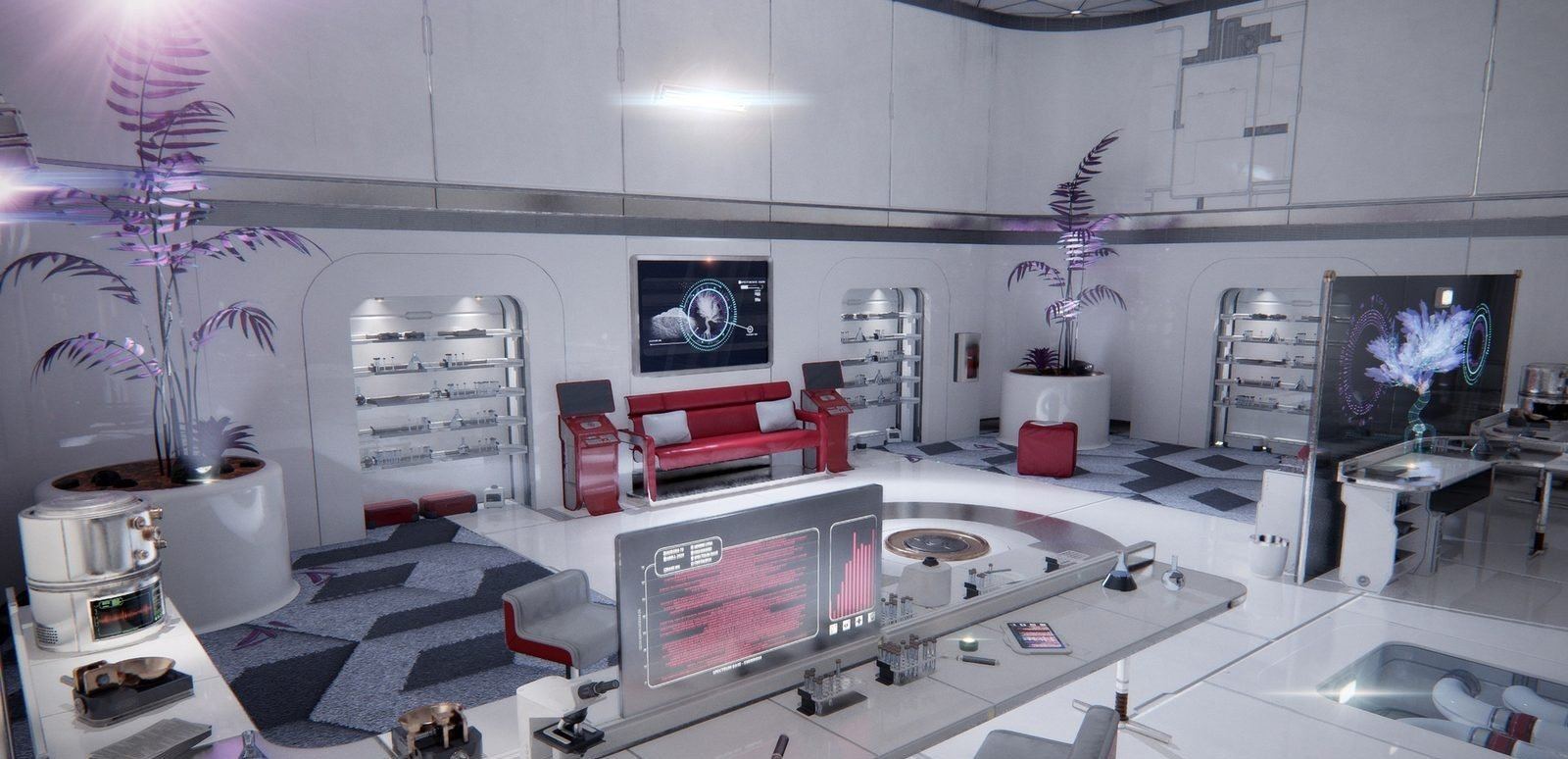 Horizon Prime Outpost virtual production standing set — angle 19 on the L.A. & ABQ Castle Studios stage