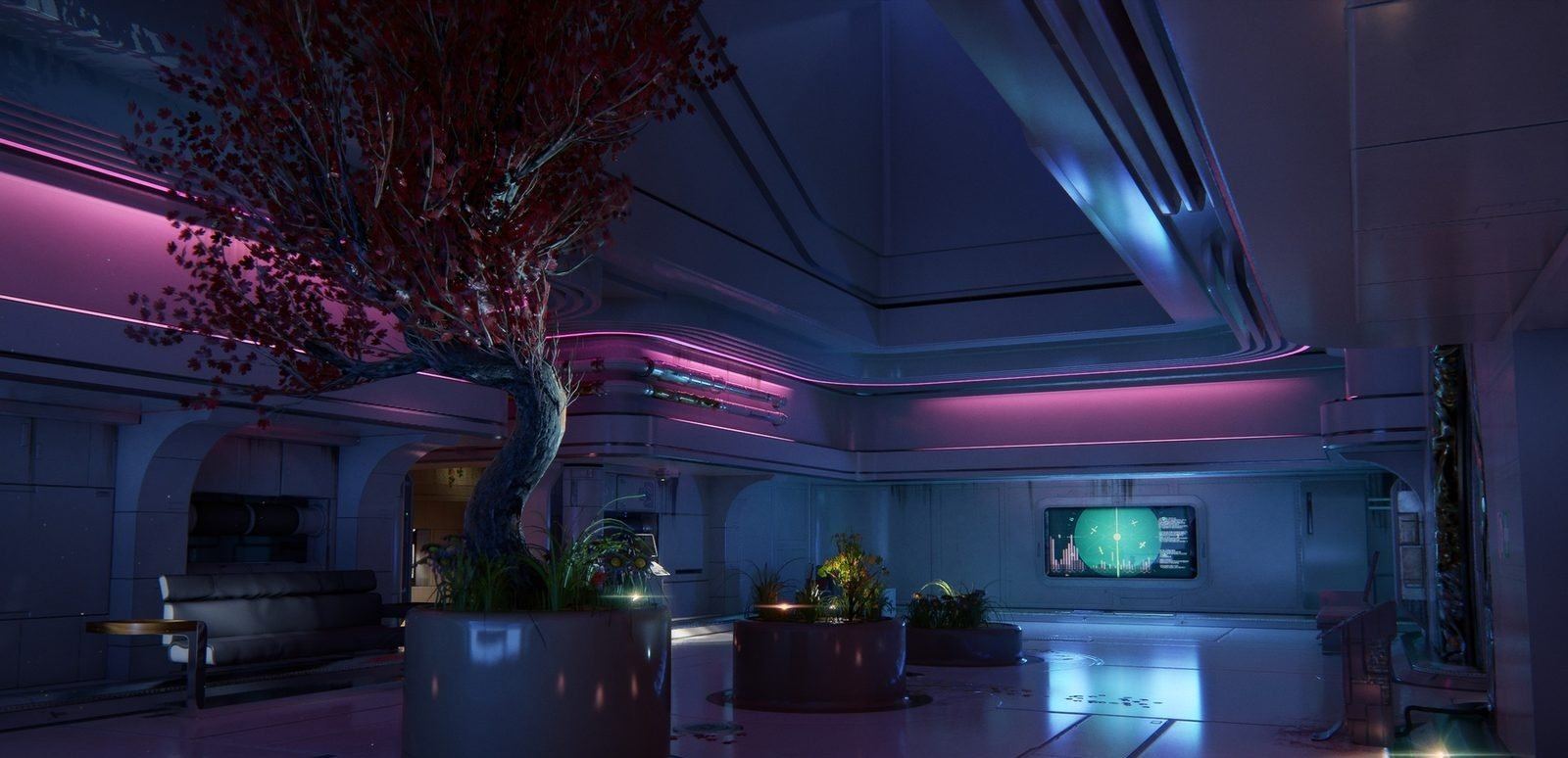 Horizon Prime Outpost virtual production standing set — angle 20 on the L.A. & ABQ Castle Studios stage