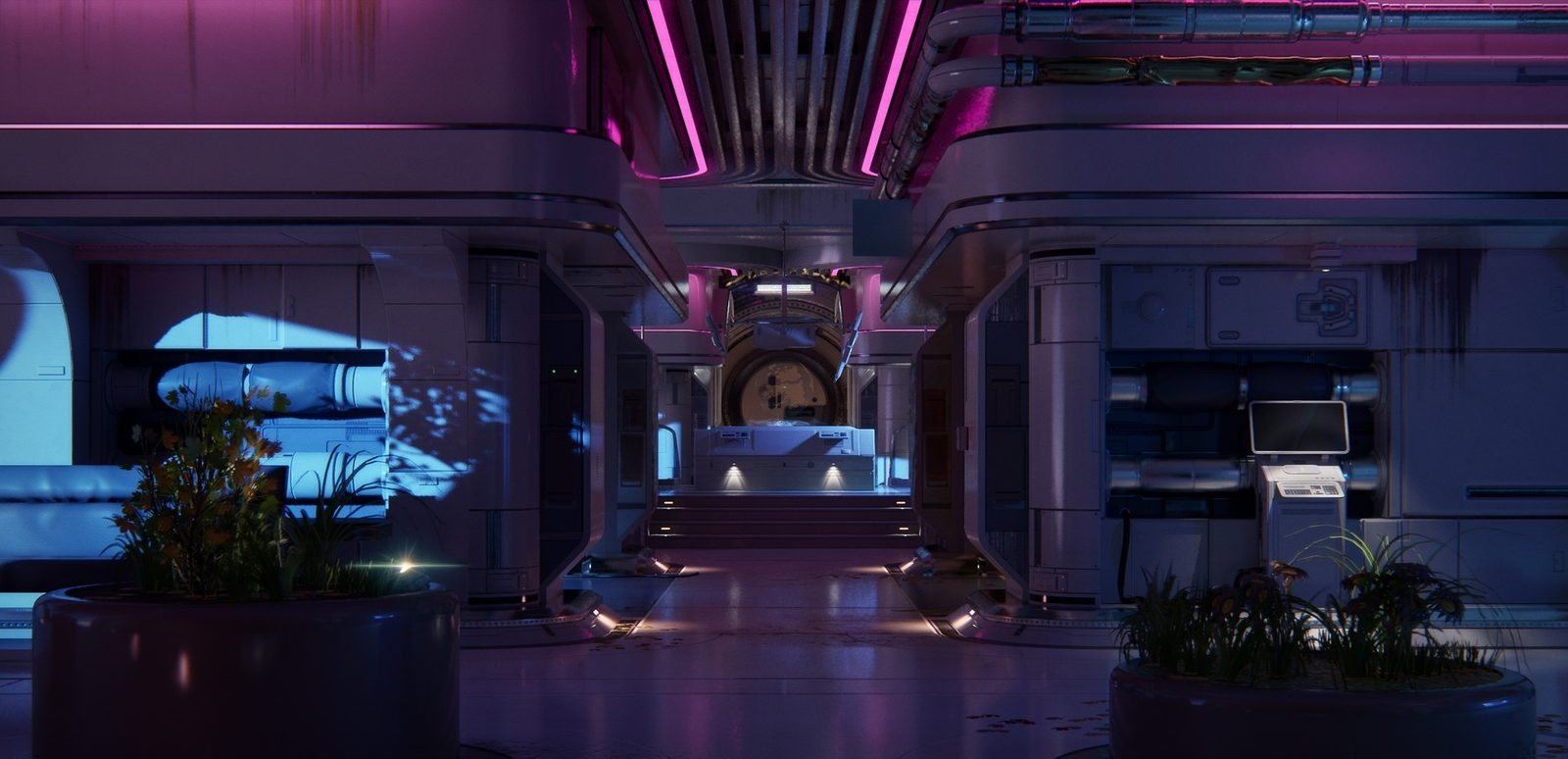 Horizon Prime Outpost virtual production standing set — angle 22 on the L.A. & ABQ Castle Studios stage