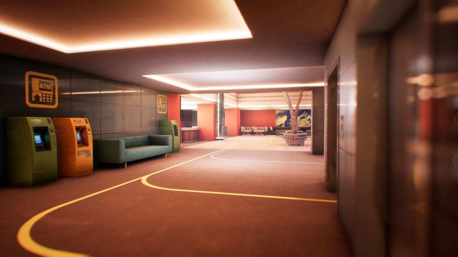 Hospital virtual production standing set — angle 2 on the L.A. & ABQ Castle Studios stage
