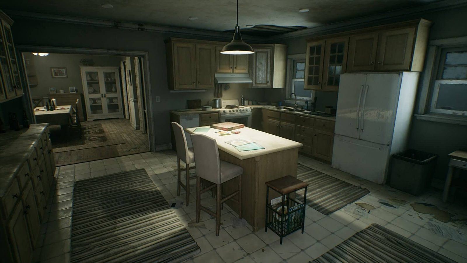 House with Two Looks virtual production standing set — angle 12 on the L.A. & ABQ Castle Studios stage