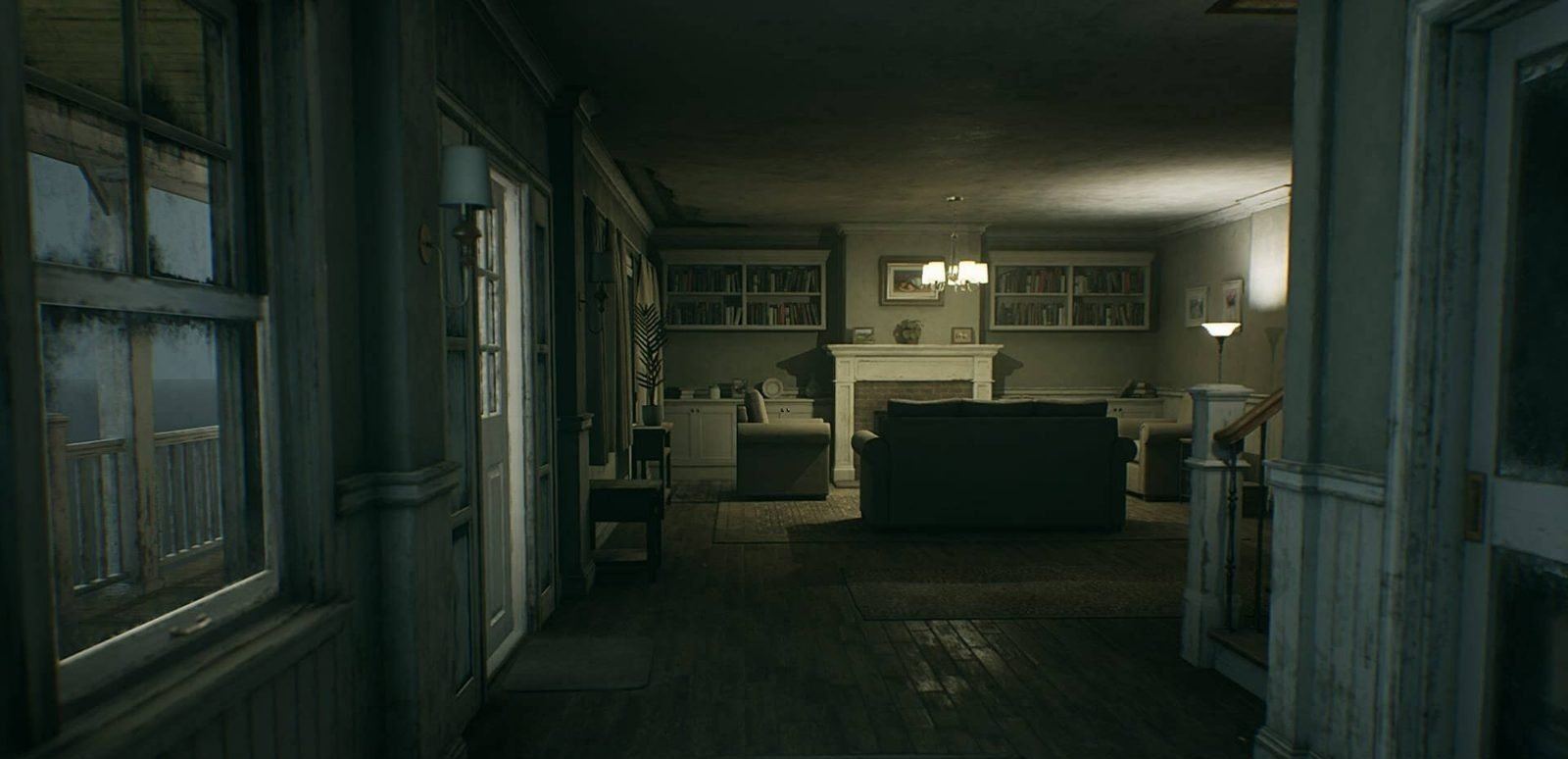 House with Two Looks virtual production standing set — angle 21 on the L.A. & ABQ Castle Studios stage