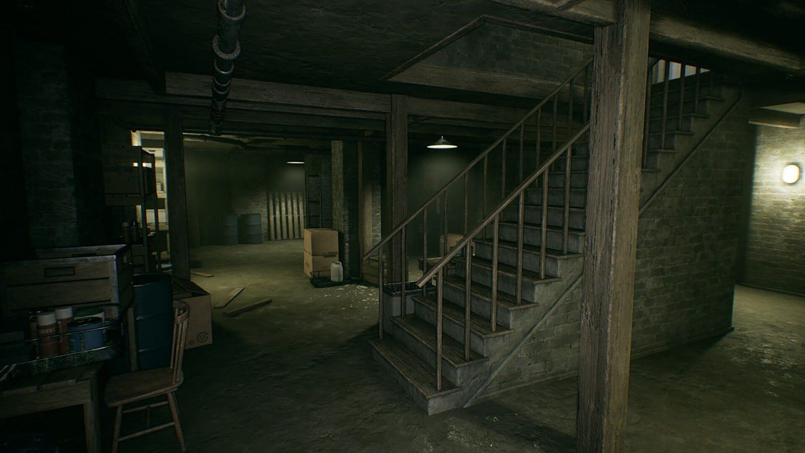 House with Two Looks virtual production standing set — angle 7 on the L.A. & ABQ Castle Studios stage