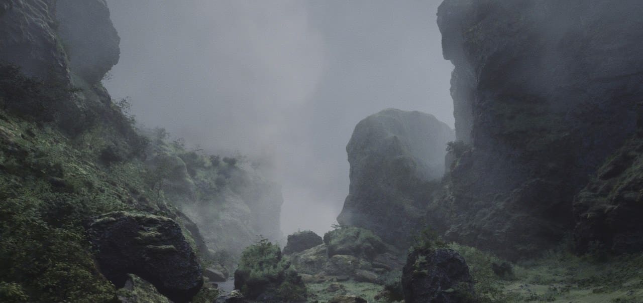 Icelandic Canyon — ready-to-shoot virtual production set on the L.A. & ABQ Castle Studios stage
