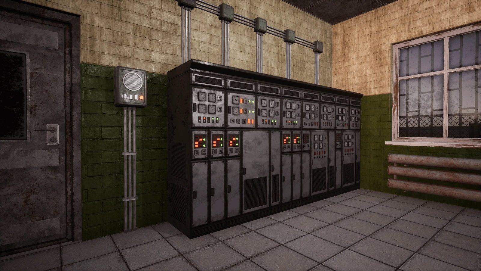 Industrial Zone virtual production standing set — angle 8 on the L.A. & ABQ Castle Studios stage