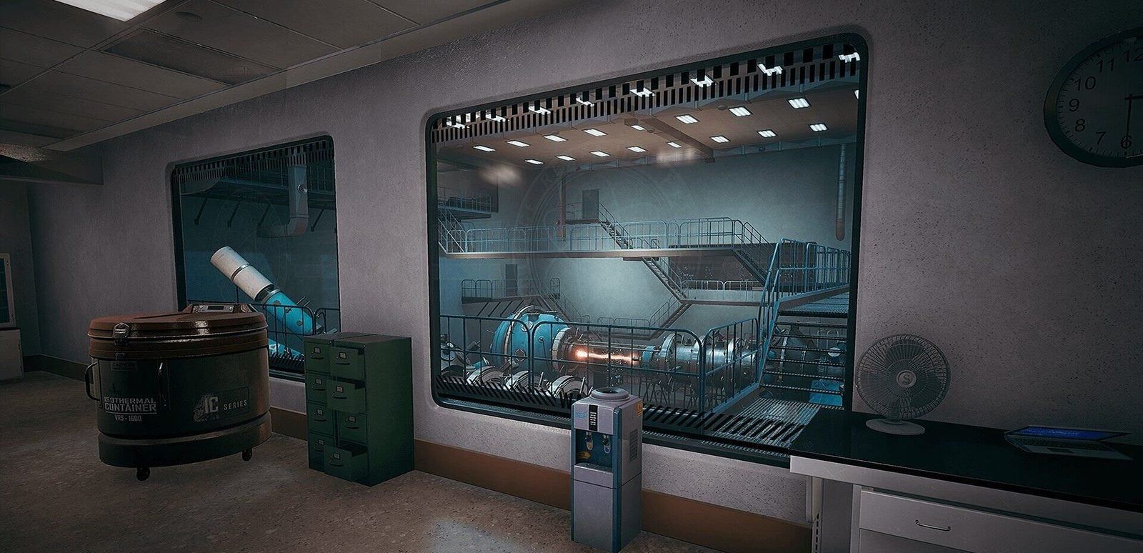 Laboratory virtual production standing set — angle 2 on the L.A. & ABQ Castle Studios stage