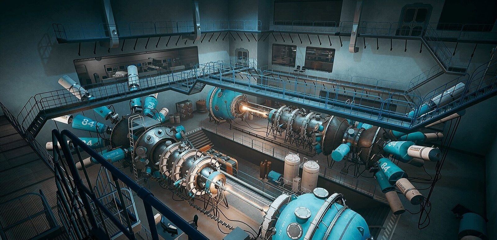 Laboratory virtual production standing set — angle 12 on the L.A. & ABQ Castle Studios stage