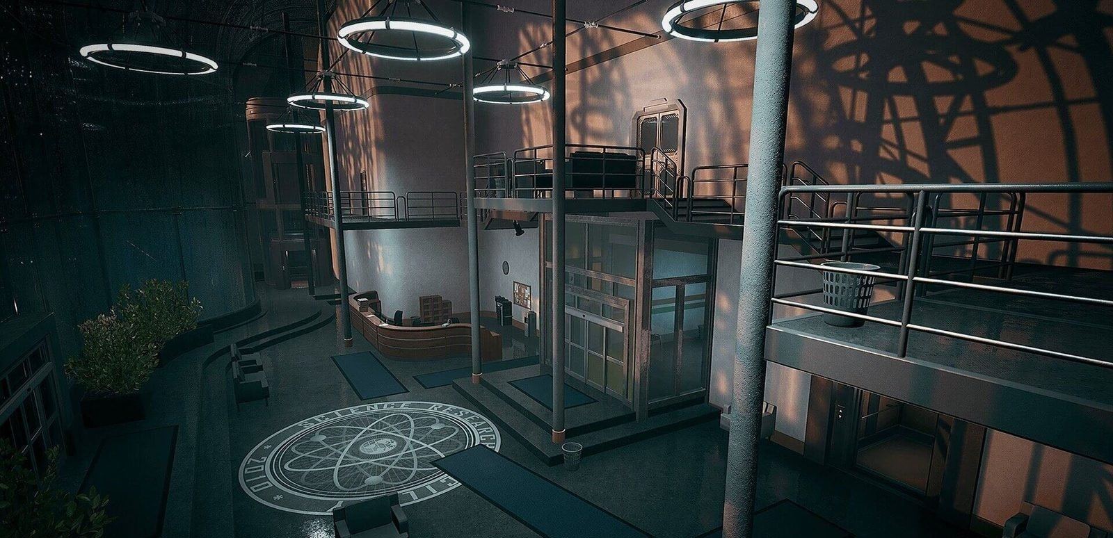 Laboratory virtual production standing set — angle 13 on the L.A. & ABQ Castle Studios stage