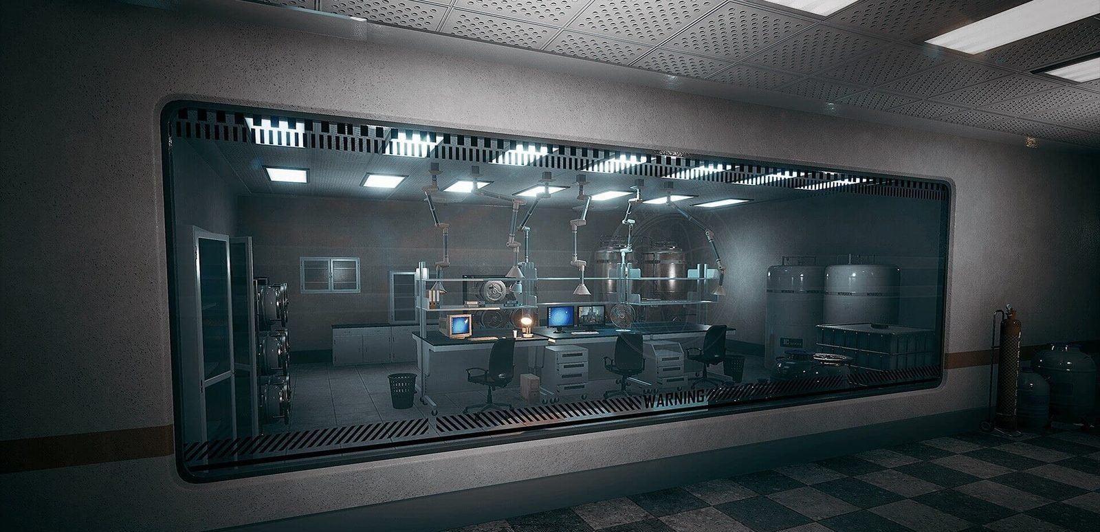 Laboratory virtual production standing set — angle 19 on the L.A. & ABQ Castle Studios stage