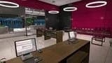 Mall virtual production standing set — angle 8 on the L.A. & ABQ Castle Studios stage