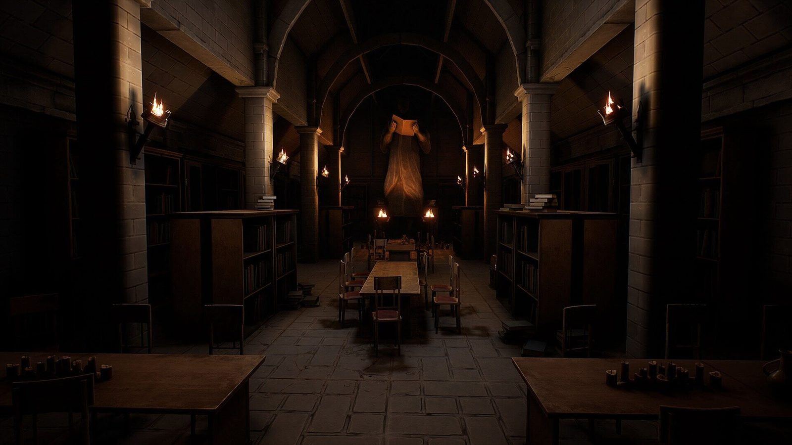 Medieval Castle virtual production standing set — angle 3 on the L.A. & ABQ Castle Studios stage