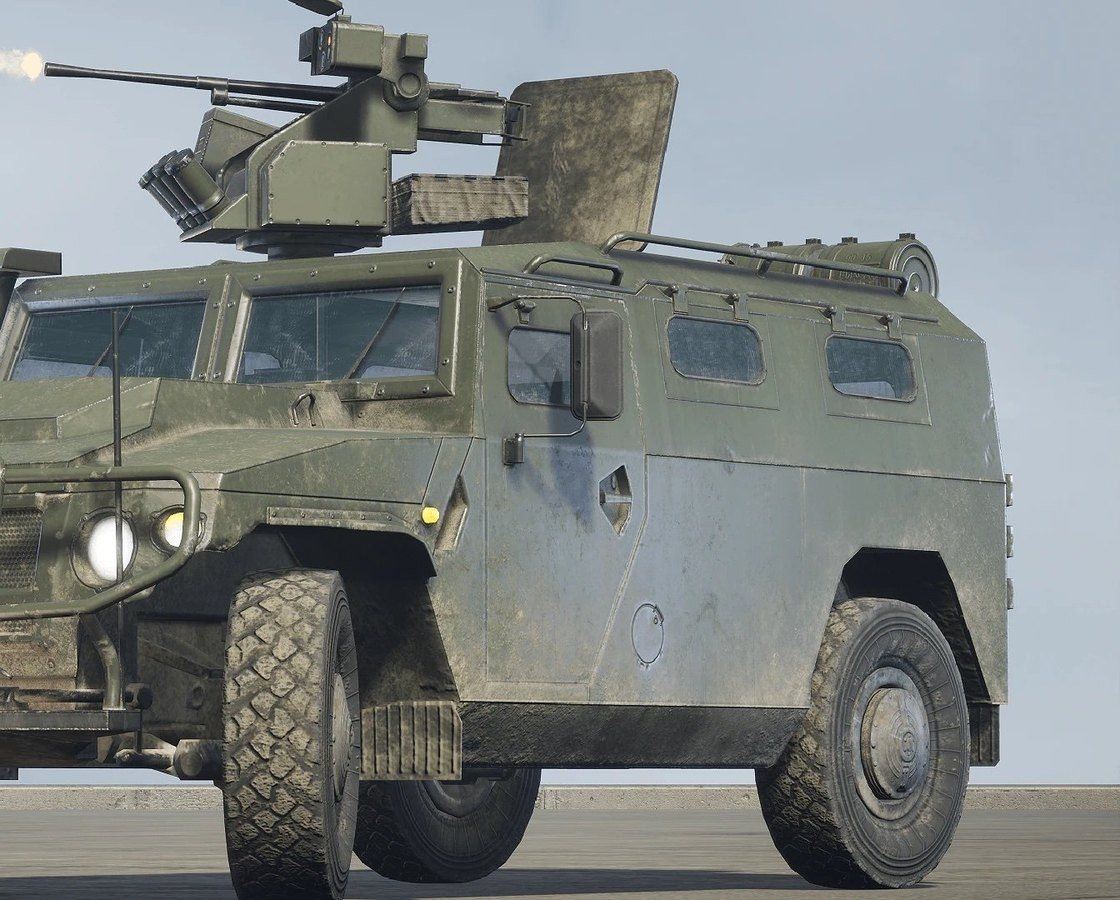 Military Vehicles virtual production standing set — angle 110 on the L.A. & ABQ Castle Studios stage