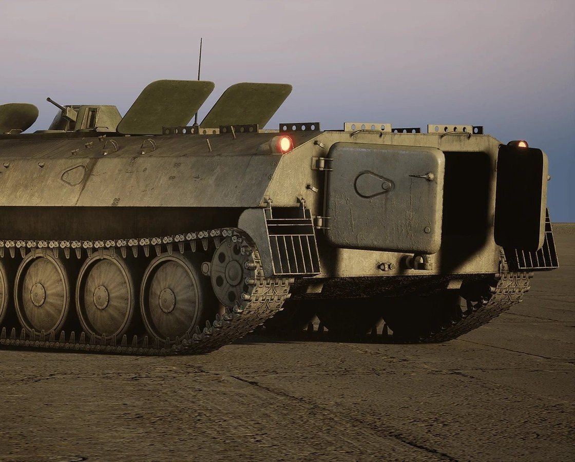 Military Vehicles virtual production standing set — angle 119 on the L.A. & ABQ Castle Studios stage