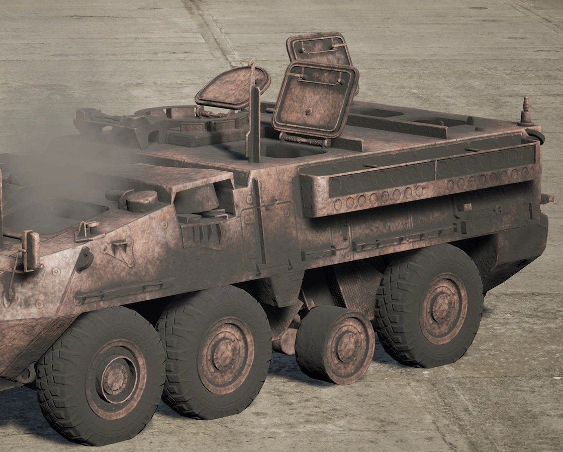 Military Vehicles virtual production standing set — angle 123 on the L.A. & ABQ Castle Studios stage