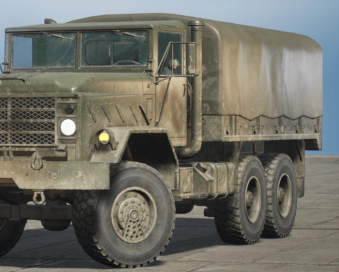Military Vehicles virtual production standing set — angle 124 on the L.A. & ABQ Castle Studios stage