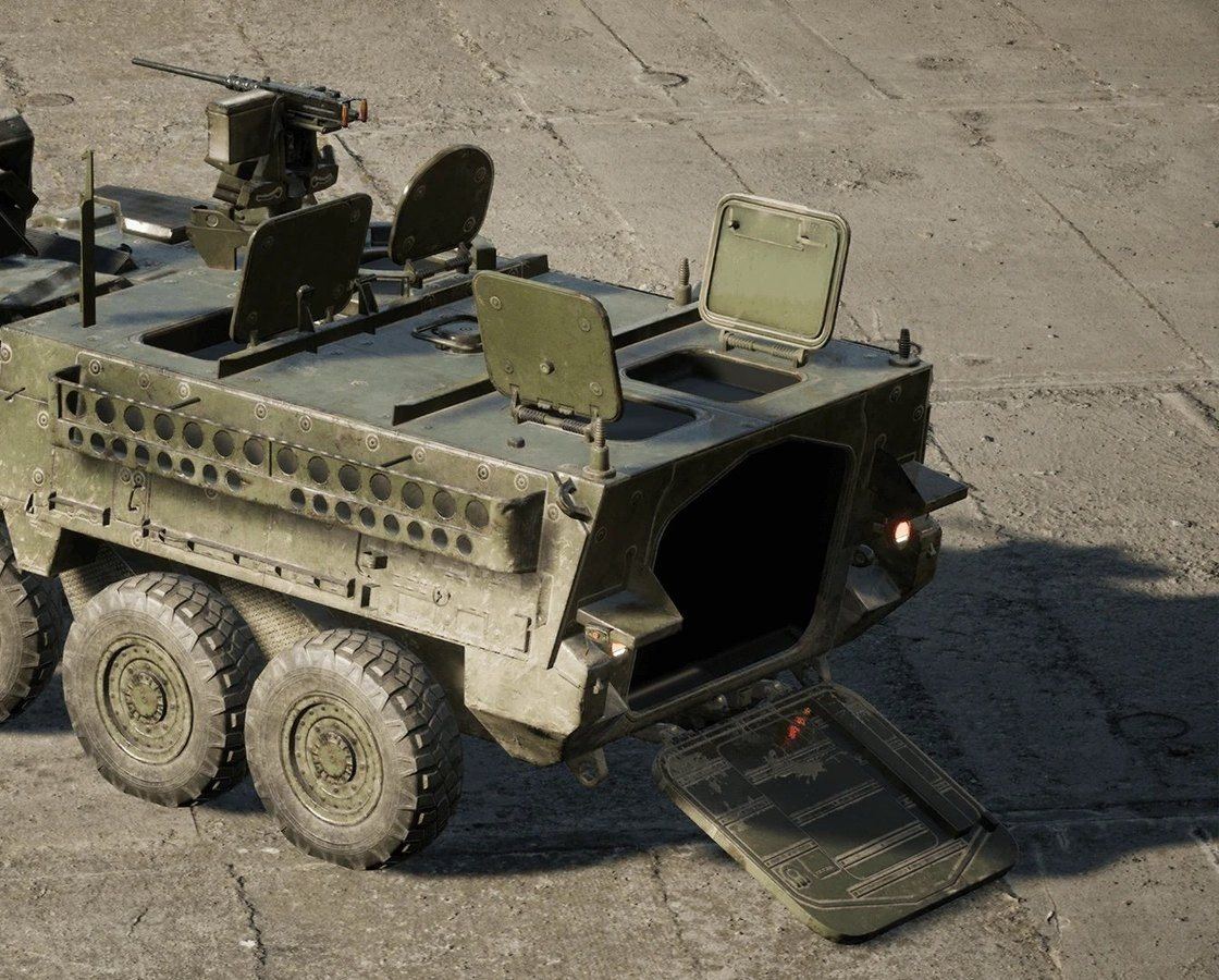 Military Vehicles virtual production standing set — angle 132 on the L.A. & ABQ Castle Studios stage